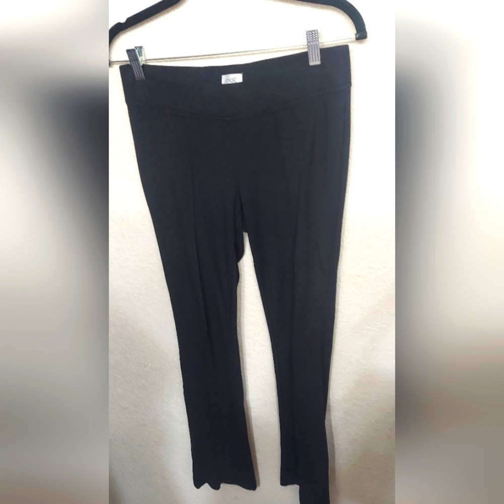 Cache Flared Leggings Yoga Pants - Women's Size S - Black Exercise Pants